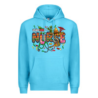 Ocean Blue cinco de mayo nurse Premium Hoodie - Zillion Design Studio