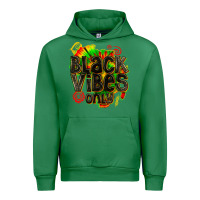 Emerald black vibes only Urban Hoodie - texasbilliewilder