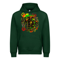 Forest Green black vibes only Urban Hoodie - texasbilliewilder