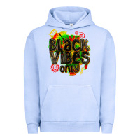 Pigment Grape Ice black vibes only Urban Hoodie - texasbilliewilder