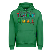 Emerald battery life of a teacher Urban Hoodie - Zillion Design Studio