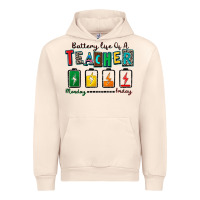 Sandshell battery life of a teacher Urban Hoodie - Zillion Design Studio