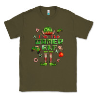 Army Green im the gamer elf Classic Tee - FaDigitalArtStudio
