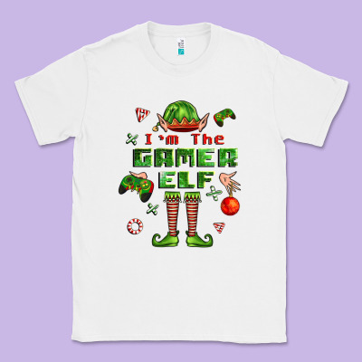 Im The Gamer Elf Classic Tee Designed By Fadigitalartstudio