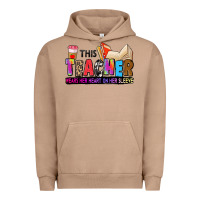 Pigment Burro this teacher wears her heart on her sleeve Urban Hoodie - Zillion Design Studio