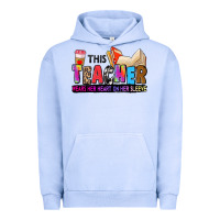 Pigment Grape Ice this teacher wears her heart on her sleeve Urban Hoodie - Zillion Design Studio