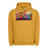 Pigment Peanut Butter this teacher wears her heart on her sleeve Urban Hoodie - Zillion Design Studio