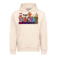 Sandshell this teacher wears her heart on her sleeve Urban Hoodie - Zillion Design Studio