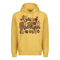 Antique Gold being black is a vibe Premium Hoodie - Zillion Design Studio
