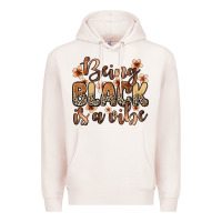 Pale Pink being black is a vibe Premium Hoodie - Zillion Design Studio