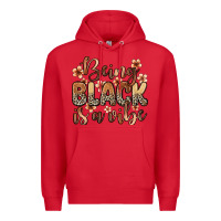 Red being black is a vibe Premium Hoodie - Zillion Design Studio