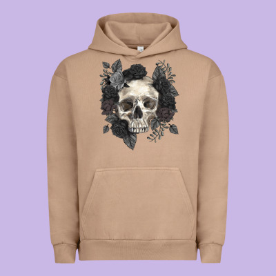Urban Hoodie Floral skull