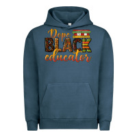 Pigment Midnight Navy dope black educator Urban Hoodie - texasbilliewilder
