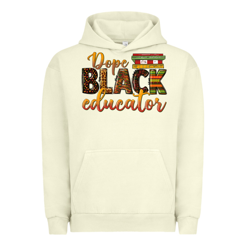 Dope Black Educator Urban Hoodie by texasbilliewilder | Teevron