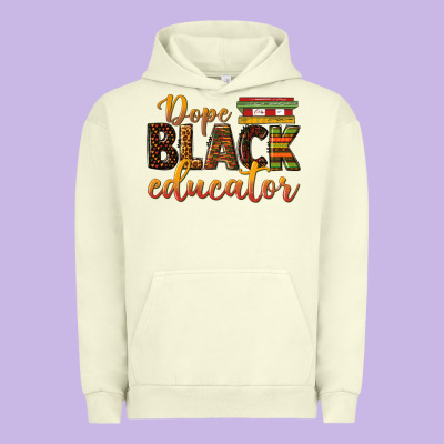 Urban Hoodie dope black educator