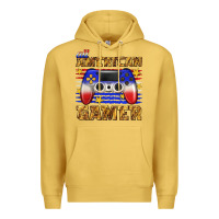 Antique Gold all american gamer Premium Hoodie - texasbilliewilder