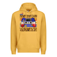 Mustard all american gamer Premium Hoodie - texasbilliewilder