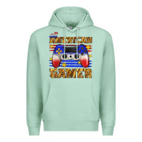 Seafoam all american gamer Premium Hoodie - texasbilliewilder