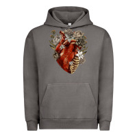 Flower Anatomical Heart Urban Hoodie | Teevron