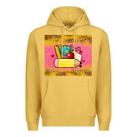 Antique Gold back to school custom name Premium Hoodie - Zillion Design Studio