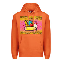 Carrot back to school custom name Premium Hoodie - Zillion Design Studio
