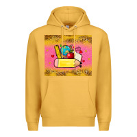 Mustard back to school custom name Premium Hoodie - Zillion Design Studio