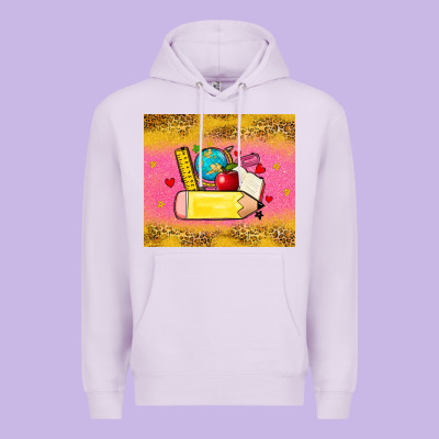 Back To School Custom Name Premium Hoodie Designed By Zillion Design Studio