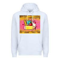 White back to school custom name Premium Hoodie - Zillion Design Studio