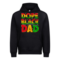 Black dope black dad with stars Urban Hoodie - texasbilliewilder