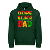 Forest Green dope black dad with stars Urban Hoodie - texasbilliewilder