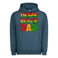 Pigment Midnight Navy dope black dad with stars Urban Hoodie - texasbilliewilder