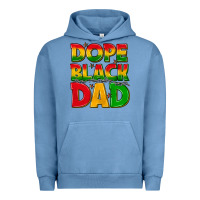 Pigment Pebble Blue dope black dad with stars Urban Hoodie - texasbilliewilder