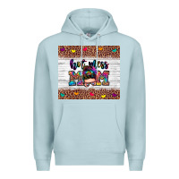 Blue Mist hot mess mom Premium Hoodie - Zillion Design Studio