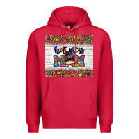 Cardinal hot mess mom Premium Hoodie - Zillion Design Studio