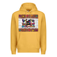 Mustard hot mess mom Premium Hoodie - Zillion Design Studio