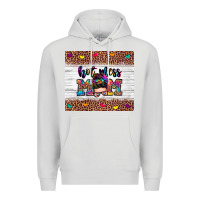 Dove Grey hot mess mom Premium Hoodie - Zillion Design Studio