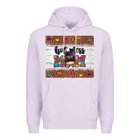 Lilac hot mess mom Premium Hoodie - Zillion Design Studio