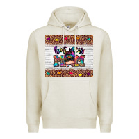 Oatmeal Heather hot mess mom Premium Hoodie - Zillion Design Studio