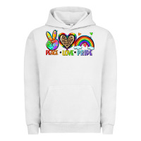 Pigment Lunar Rock peace love pride Urban Hoodie - Zillion Design Studio