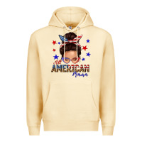 Pina Colada all american mama messy bun Premium Hoodie - texasbilliewilder