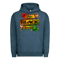 Pigment Midnight Navy dope black therapist juneteenth Urban Hoodie - texasbilliewilder
