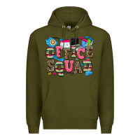 Army Green office squad Premium Hoodie - Zillion Design Studio
