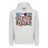 Dove Grey office squad Premium Hoodie - Zillion Design Studio