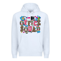 White office squad Premium Hoodie - Zillion Design Studio