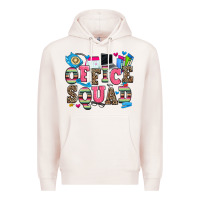 Pale Pink office squad Premium Hoodie - Zillion Design Studio