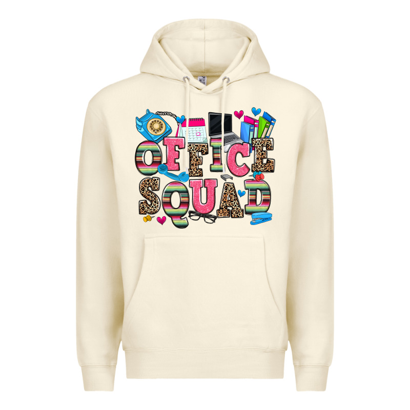 Office Squad Premium Hoodie by Zillion Design Studio | Teevron