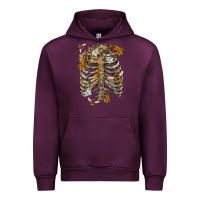 Flower Rib Cage Bees Urban Hoodie | Teevron
