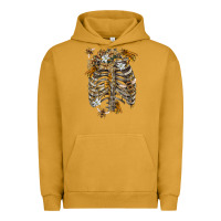 Pigment Peanut Butter Flower rib cage bees Urban Hoodie - RanaPortraitStore