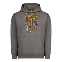 Pigment Tornado Flower rib cage bees Urban Hoodie - RanaPortraitStore