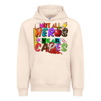 Sandshell not all heros wear capes Urban Hoodie - Zillion Design Studio